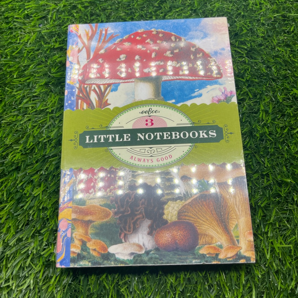 Mushroom Little Books - Set of 3 Notebooks, Nature Themed Journals, NWT - Picture 6 of 7